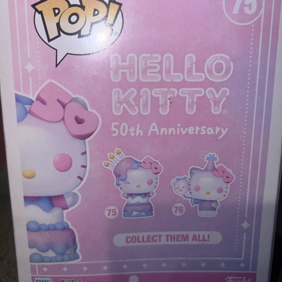 Funko Pop Hello Kitty 50th Anniversary Vinyl Figure - Picture 3 of 4